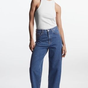 COS Tapered High Waisted Jeans